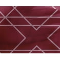thumbnail image 4 of oneOone Georgette Viscose Red Fabric Geometric & Floral Block Craft Projects Decor Fabric Printed By The Yard 42 Inch Wide, 4 of 4