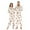 W1004, variant on joogoo Vintage Santa Claus Unisex Adults Onesies Pajamas Jumpsuits L