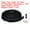 Black, variant on Uxcell #5 10 Yards Bulk Nylon Coil Zipper by the Yards with 20 Pcs Zipper Sliders and Ruler for Sewing Dark Green