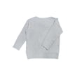thumbnail image 3 of Plus Size Casual Sweater Women's Solid Long Sleeve Cold One Shoulder Split Pullover, 3 of 8