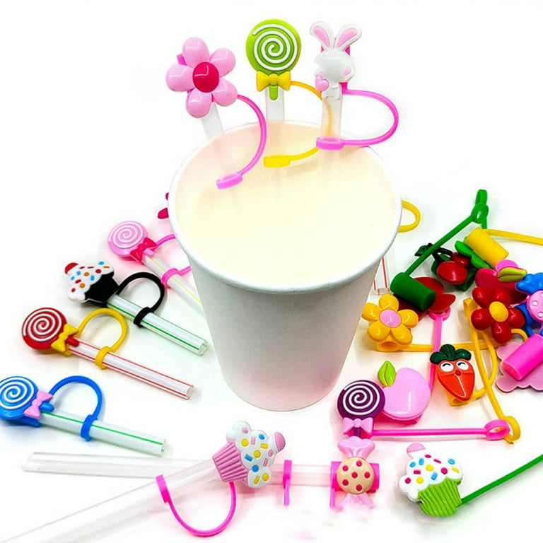 1Pc Cartoon Silicone Straw Stopper Cap Fit With Stanley Cup Tools Drinking  Dust Splash Proof Plugs