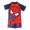 thumbnail image 3 of Traje de baño 3d para niños Los Vengadores Traje de baño de una pieza de superhéroe ASpiderman - A6-8 años, 3 of 4