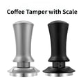 thumbnail image 4 of Tamper de Café Profundidad Ajustable con Escala 30 Lb Espresso Springs Apisonamiento Calibrado Base de Acero Inoxidable Negro 58 Mm, 4 of 5