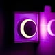 thumbnail image 1 of Luz nocturna rosa, luz nocturna LED con enchufe, redonda, sensor de luz, de bajo consumo, juego de 2 TUNC Sencillez, 1 of 5