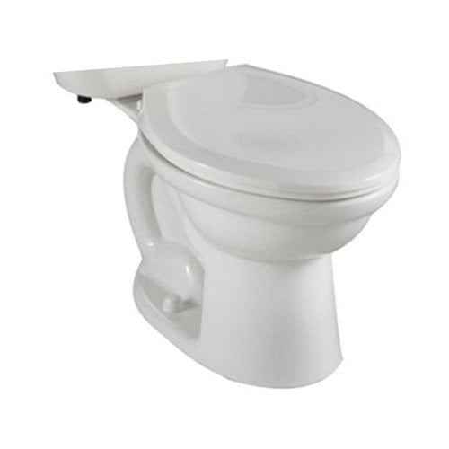 White Elongated Two-Piece High Efficiency Toilet Bowl