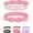 Pink, variant on Rhinestone Dog Collar for Small Medium Large Dogs, Adjustable Leather Suede Bling Dog Collars,Diamond Bow Tie Puppy Collars for Boy and Girl.