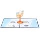 thumbnail image 1 of Felicitación Chanukah Vela Candelabro Tarjeta De Felicitación Impresión En Color Año Nuevo Judío Tradición Navideña Tarjeta De Bendición Para La Oficina Del Partido 3D Pop Up Tarjeta Moyic HA020435-00, 1 of 7