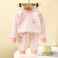 thumbnail image 6 of NOLDARES Fall Winter Toddler Baby Boy Outfit Dinosaur Embroidered Long Sleeve Sweatshirt Pullover Tops and Pants Set Size:130,Orange, 6 of 8