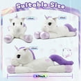 MorisMos Giant Unicorn Stuffed Animal 43'' Soft Big Unicorn Plush Toy