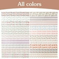 thumbnail image 4 of Wekvgz 2Pcs Jelly Roll Fabric Pretty Cut Strips Fashionable Jelly Roll Versatile Cloth Quilts Strips Colorful Cotton Strips Bundles Comfortable Cotton Quilting Fabric for Home Decor, 4 of 13