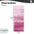 thumbnail image 4 of Stupell Industries Modern Blush Blend Gradient Canvas Art, 13 x 30, by Allie Corbin, 4 of 8