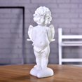 thumbnail image 4 of Escultura de , Arte Decorativo, Accesorios de Jardín de Hadas, Manualidades, Adorno de Cupido, Estatua de Ángel para Patio, Estante de Oficina Manos atrás CUTICAT Estatuas de ángeles, 4 of 7