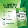 thumbnail image 4 of Magnesium Glycinate 250mg | 120 Softgels | Non-GMO, Gluten Free Supplement | by Nature's Truth, 4 of 8