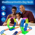 thumbnail image 4 of Kids Race Car Track Sets, Flexible Train Tracks for Toddlers, 4 of 4