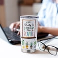 thumbnail image 3 of Gifts for Cactus Lovers Gifts for Cactus Lovers Tumbler Cute Plant Gifts for Women Plant Lady Gifts Cactus Insulated Stainless Steel Travel Tumbler With Lid 20 OZ, 3 of 6