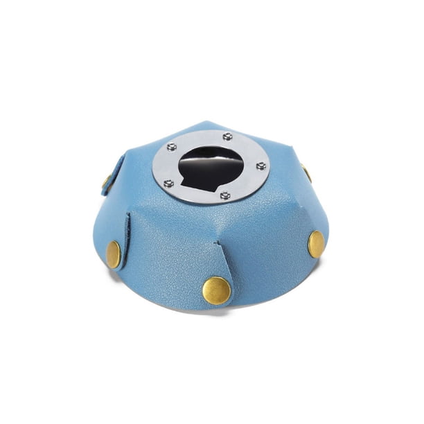 Pantalla de campamento Lámpara de iluminación portátil al aire libre Lámpara de sombra Colgante Tienda de polvo para polvo Colgante Cubierta de luz Reemplazo para Ledlenser ML4 Azul Inevent OD019367-01