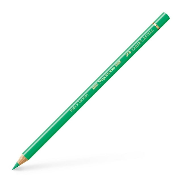 Lápices de Colores Faber Castel Verde Ftalo Claro 6 Unidades