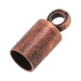 thumbnail image 4 of Mandala Crafts Metal Glue in Barrel End Caps, Leather Cord Finding Kit for Kumihimo Jewelry and Tassel Making (4mm End Caps), 4 of 6