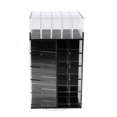 thumbnail image 2 of Organizador Del Soporte Del Lápiz Labial Del Lápiz Labial de Acrílico de Rotación de 360 ​​grados - Negro, 22.2x12x12 cm Salvador Torre de lápiz labial, 2 of 7