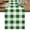 Dark Green, variant on Table Runner 108 Inches Long, Black White Plaid Decorative Table Runner for Party Wedding Home Decor, Spring Farmhouse Buffalo Checkered Dresser Scarves for Bedroom Kitchen Tables Decor 13x108 Inch
