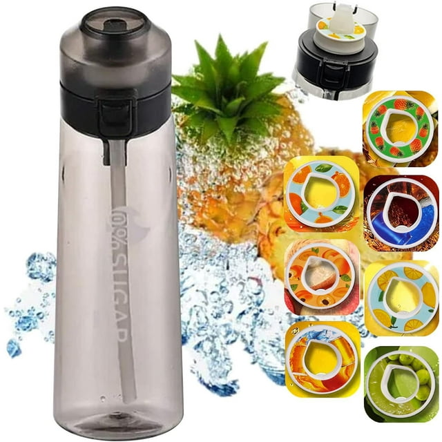 Air Up Air Up Water Bottle Air Up Bottle Air Up Water Bottle 700ml Bottle, Update Water Bottle Up Set With 7 Capsules Drinking Straw, Outdoor Water Bottle Water Bottle