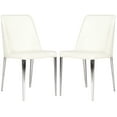 thumbnail image 2 of Safavieh Baltic 18''H Glam Upholstered Side Chair, Set of 2, 2 of 6