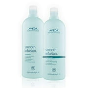 Aveda Smooth Infusion Shampoo and Conditioner LITER