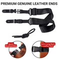 thumbnail image 3 of hejhncii Length Adjustable Guitar Strap with Quick Release Clips Nylon Guitar Shoulder Strap for Electric Acoustics Guitar, 3 of 12