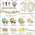 thumbnail image 6 of 40th Birthday Decorations Men Women, Retro Beige Balloon Garland Kit, Apricot Boho Balloons, Beige Nude Party Balloons, Double-Stuffed Balloons for 40th Birthday Party, Wedding, Festival Decorations, 6 of 6