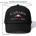 thumbnail image 3 of Baseball Caps Breathable Unisex Outdoor Sun Hat For Everyday Wear Comfortable Adjustable Design For All Seasons, 3 of 4