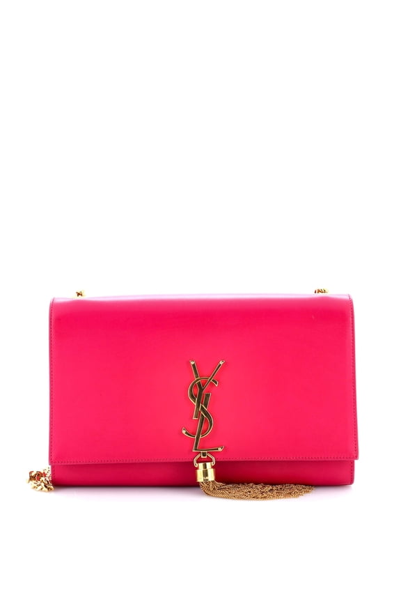 Pre-Owned Classic Monogram Tassel Crossbody Bag Leather Medium By Rebag