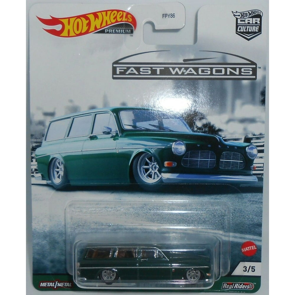 Hot Wheels Car Culture Fast Wagons Volvo P220 Amazon Wagon