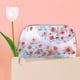 thumbnail image 4 of Bolso cosmético de TPU Bolso multifuncional del organizador cosmético de la flor para el viaje femenino Likrtyny Cuidado Belleza, 4 of 9