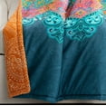 thumbnail image 4 of Lush Decor Boho Chic Throw Turquoise/Navy Single 50X60, 4 of 6