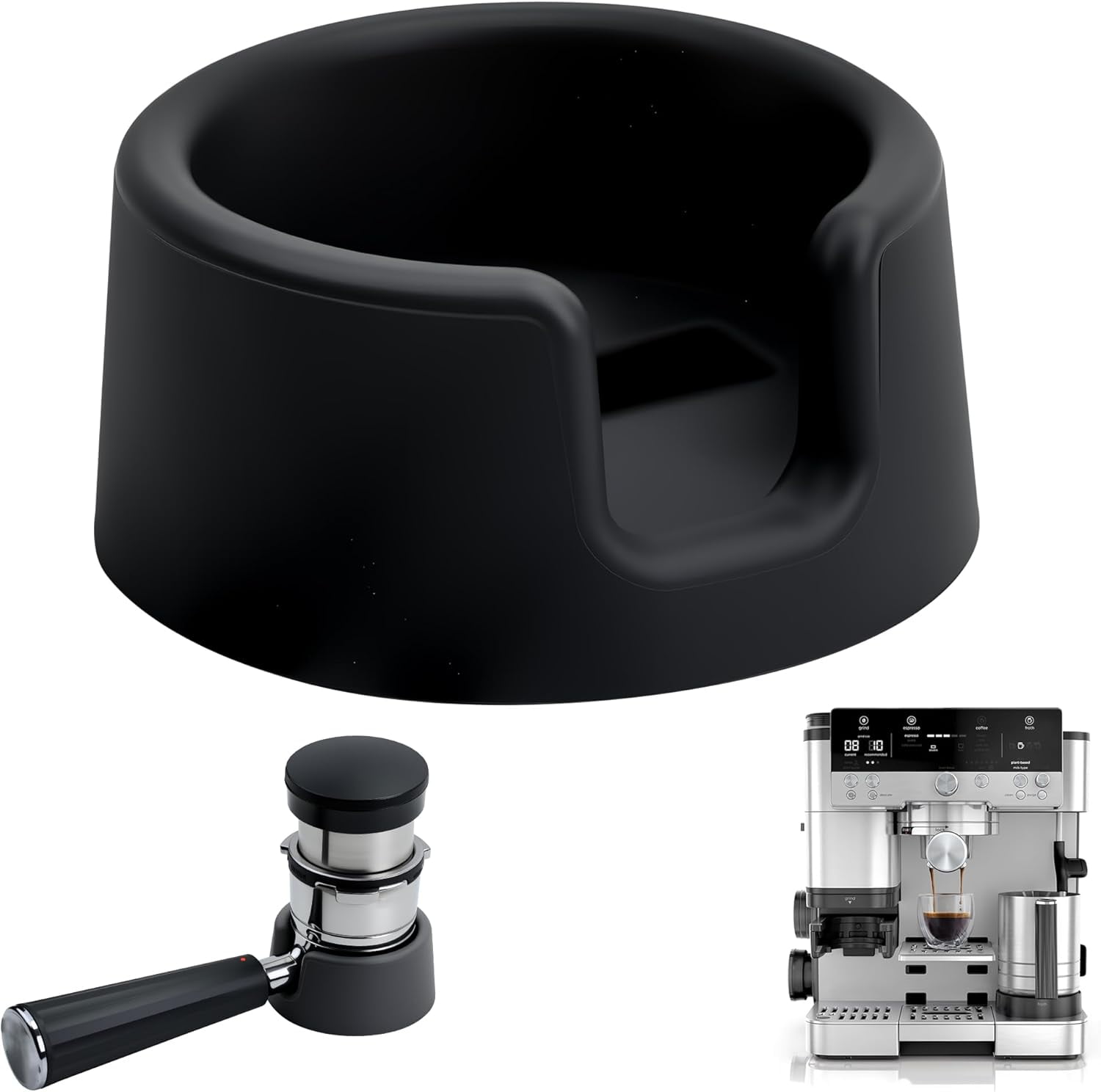 Ninja Luxe Café Knock Box, Accessories for Espresso Machine, Easy