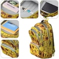 thumbnail image 4 of Sunflower Backpack for School,Cute School Bag,Schoolbag with Adjustable Shoulder Straps & Padded Back,16.9 Inch, 4 of 5