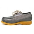 thumbnail image 4 of Crown 2 Snake & Leather Lace-Up Shoe by The British Collection, 4 of 5