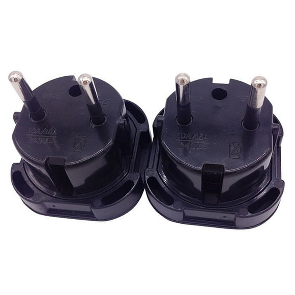 DPTALR UK To EU Euro Europe European Travel Adaptor Plug 2 in 1 Adapter