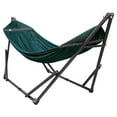 thumbnail image 2 of Tranquillo Universal 106.5" Double Hammock with Adjustable Stand, Peacock, 2 of 11