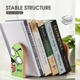 thumbnail image 6 of Invader Zim Bookends Wood Book Divider Decor Shelves Non-Skid Book Stand 2 Pieces For Classroom Dormitory Bookshelf Office Home, 6 of 7