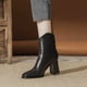thumbnail image 5 of Teissuly Women's Boots Fall And Winter Boots Skin Lined AntiSlip Ankle Boots Outdoor Slip-On Waterp Roof Booties Comfort Shoes Teissuly WER202312145578, 5 of 8