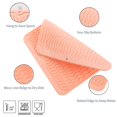thumbnail image 3 of Alfombrilla de silicona para secar platos MicoYang Pink resistente al calor, 3 of 9
