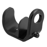 E-Alloy E-Buckle Front Fork Hook, E-Shaped Hanging Buckle for Brompton Bicycles - Black