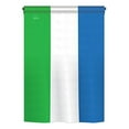 thumbnail image 2 of Breeze Decor 08306 Sierra Leone 2-Sided Vertical Impression House Flag - 28 x 40 in., 2 of 2