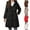 Black, variant on Holiday Gifts Horkkom Winter Coats for Women Plus Size Thicken Hooded Zip Jackets Warm Snow Jacket with Pockets, Gifts for Women