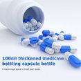 thumbnail image 4 of EXHUMKY 20pcs Tablet Holder White Moistproof Pill Container for Family, 4 of 8