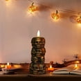 thumbnail image 5 of YIKA Halloween Decoration Halloween Decorative Lights - Halloween Skull Nightlight - Vinyl Material With Removable Battery - Home Party Festive Atmospheres Gift Halloween Ornaments, 5 of 7