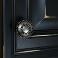 thumbnail image 4 of GlideRite 1-3/8 in. Round Double Ring Beaded Cabinet Knob, Weathered Nickel, 4 of 5