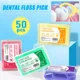 thumbnail image 3 of 4 Cajas de Hilo Dental con Sabor a Fruta Cuidado Oral Hilo Dental Ultrafino Portátil, 3 of 4