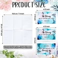 thumbnail image 2 of 24 Packs Travel Size Tissue Pocket Slim Pack Facial 3 Ply Wallet Size Pocket Tissues for Travel Wedding Party Favors, 10 Sheets Each, 4 Styles(Inspirational Scripture), 2 of 5